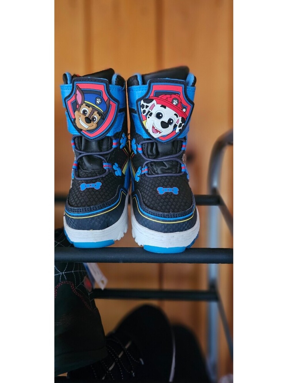 Paw patrol toddler boys size 8 snow boots new